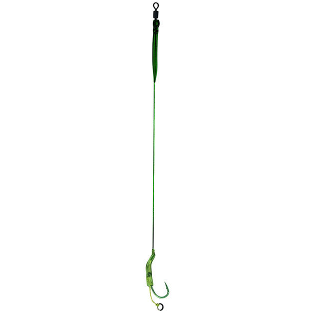 Крючки с поводками Mikado Carp Fine Line P02 "LAG RIG" № 4 / 25 lbs / 23 см.  ( 2 шт.)