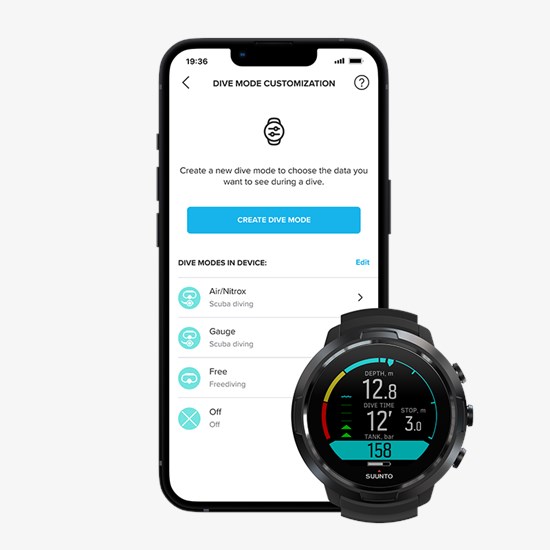 SUUNTO D5 All Black — витринный экземпляр